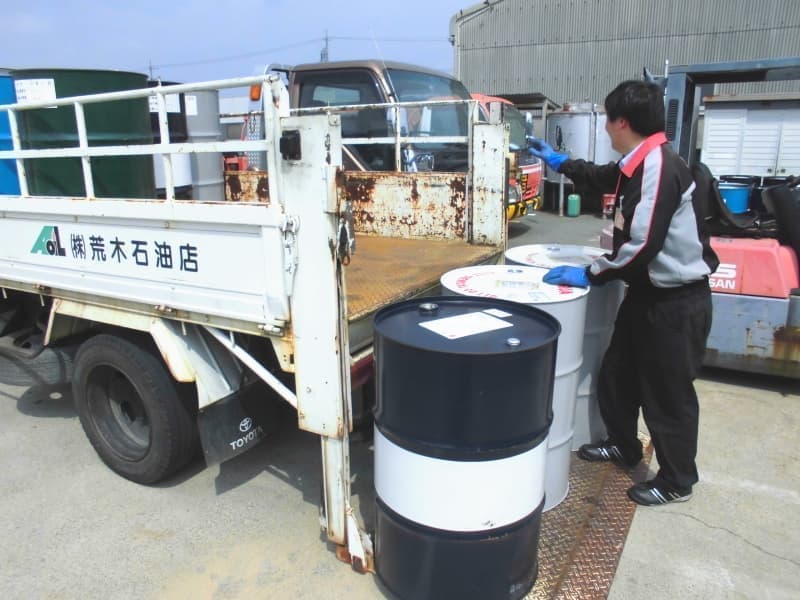 油脂卸配送