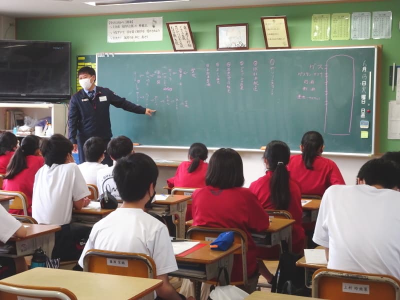地域貢献活動｜中学校外部講義